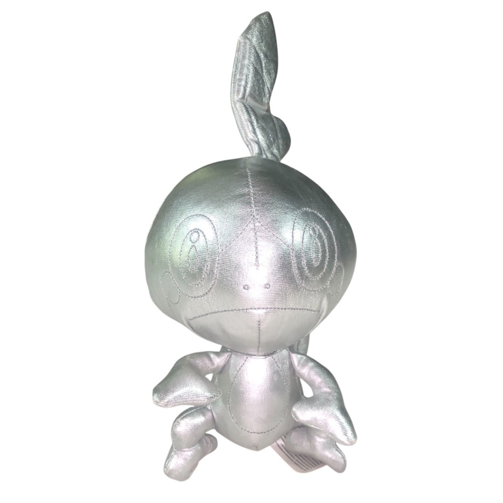 Sobble 8 Inch Official Pokemon Plush Toy 25th Anniversary Silver Collector's